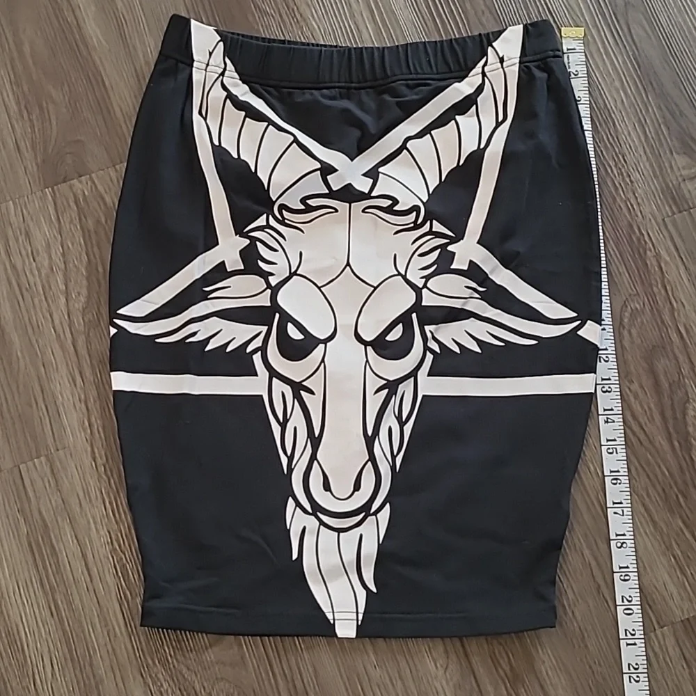 Med killstar pencil skirt - Picture 1 of 2